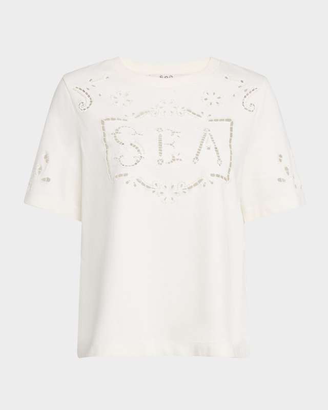 Marie Embroidered T-Shirt